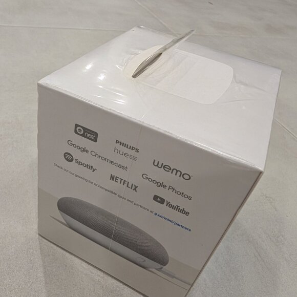 Google Home Mini Smart Speaker with Google Assistant - Chalk (GA00210-US) - Picture 4 of 6